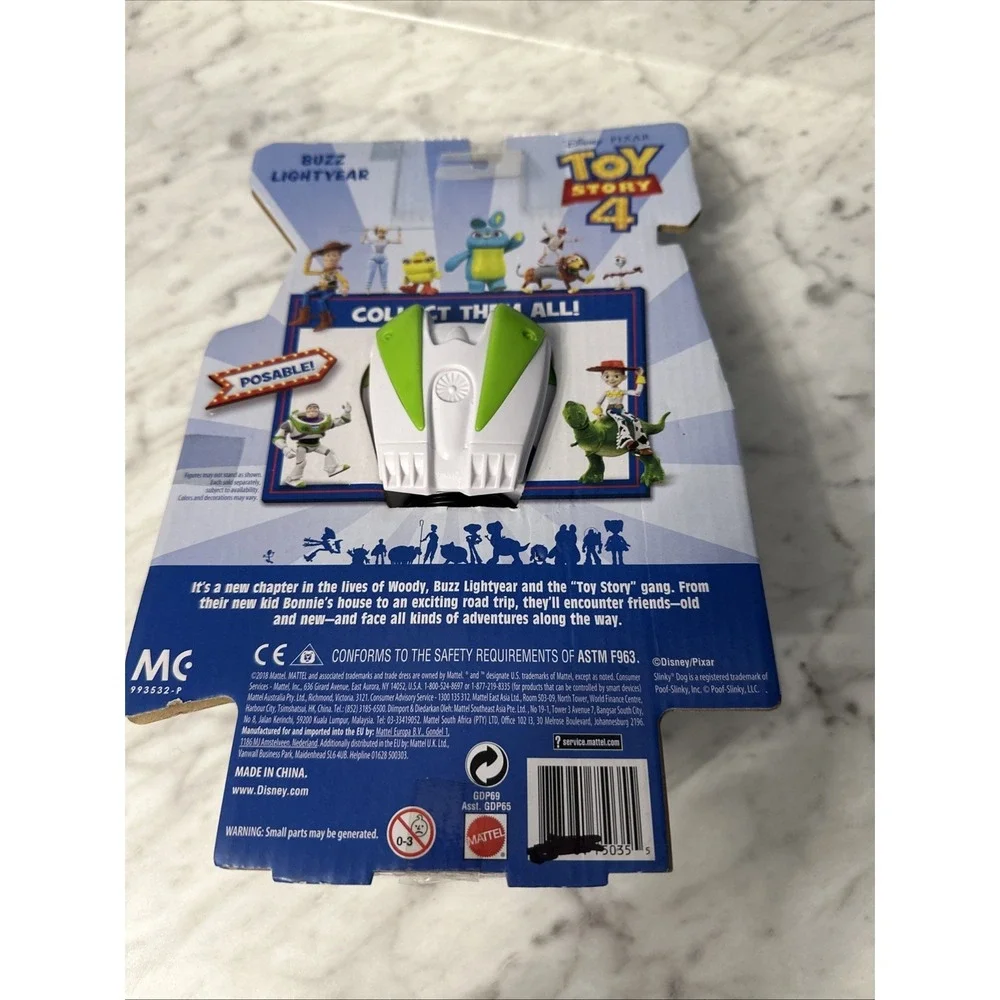 Disney Pixar Toy‎ Story 4 Buzz Lightyear Poseable Action Figure 8